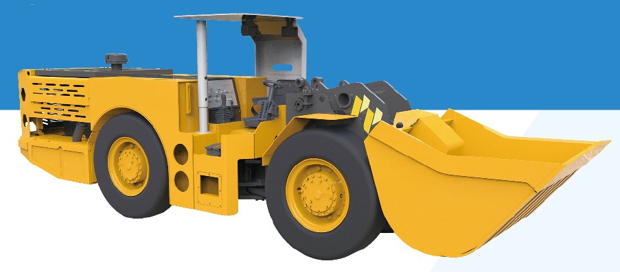 Caricatore LHD sotterraneo diesel da 10 tonnellate